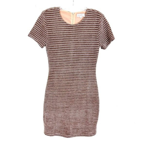 PRIVACY PLEASE Revolve Adele Bodycon Stretch Mini Dress in Hazlenut, Size M - Picture 1 of 9